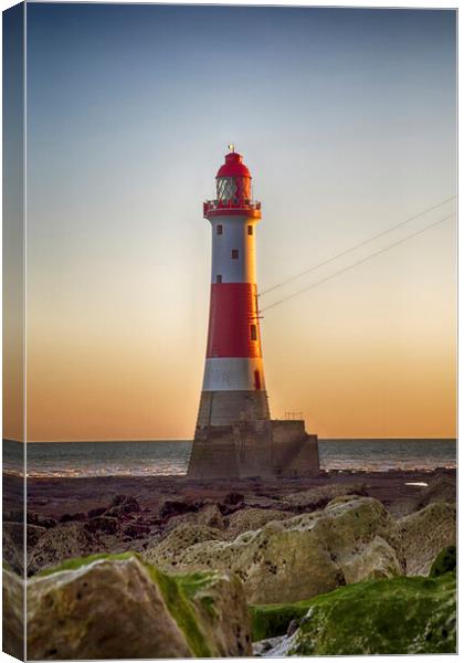 Beachy Head Lighthouse Eastbourne Canvas Print by Phil Clements