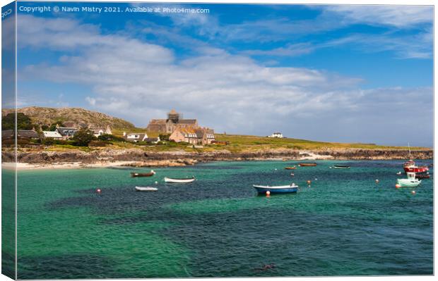 Island of Iona, Scotland Canvas Print by Navin Mistry