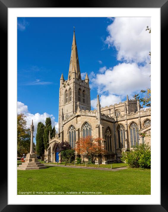 All Saints Church, Oakham, Rutland Framed Mounted Print by Photimageon UK