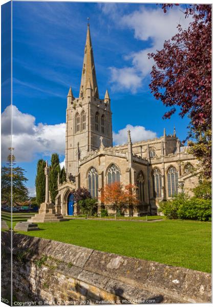 All Saints Church, Oakham, Rutland Canvas Print by Photimageon UK