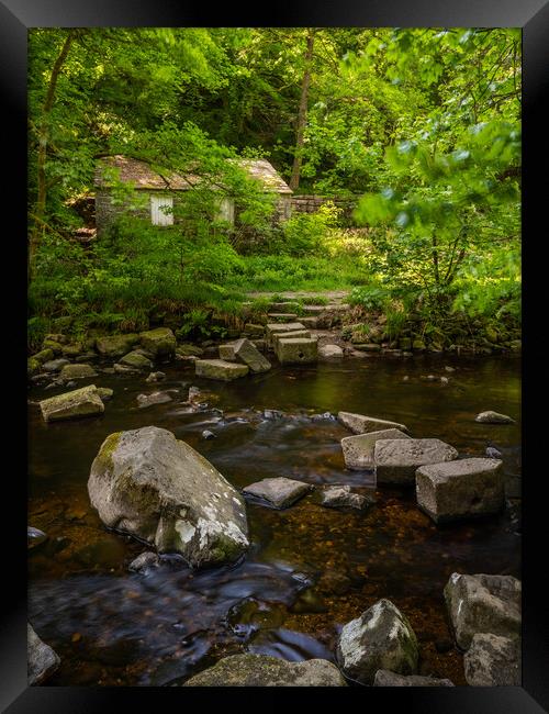 Hardcastle Crags  Framed Print by Jason Thompson