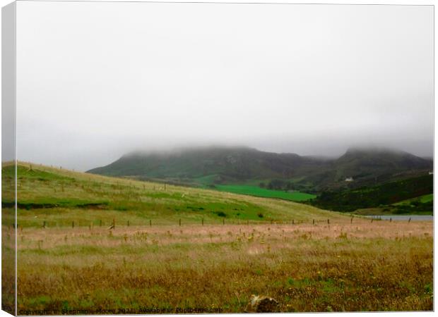 Misty mountains of Donegal Canvas Print by Stephanie Moore