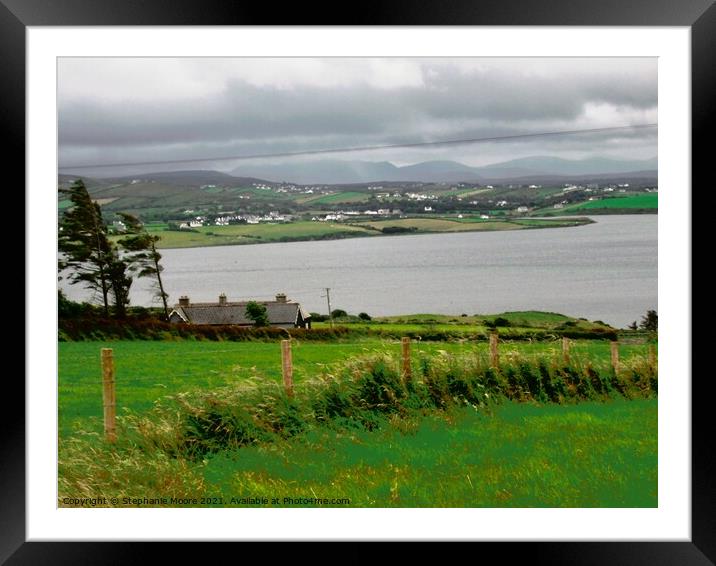 Rainy Day in Donegal Framed Mounted Print by Stephanie Moore