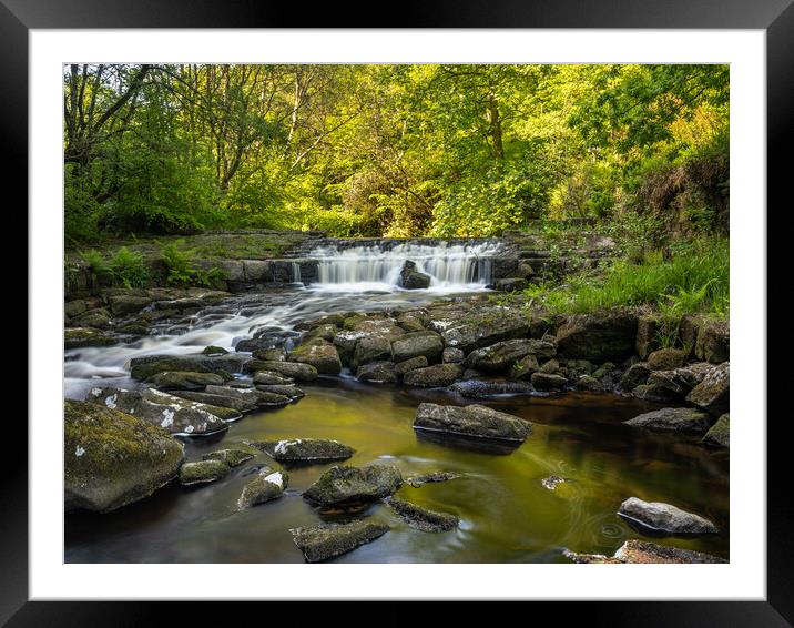 Hardcastle Crags  Framed Mounted Print by Jason Thompson