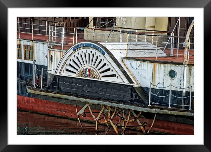 Medway Queen Framed Mounted Print by Alan Glicksman