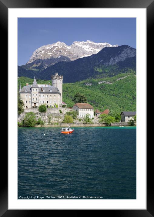 Serenity of Annecy Framed Mounted Print by Roger Mechan