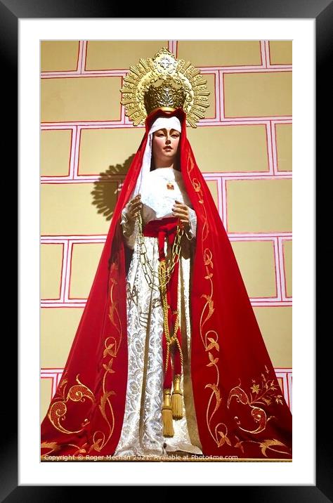 The Enchanting Saint of Oviedo Framed Mounted Print by Roger Mechan
