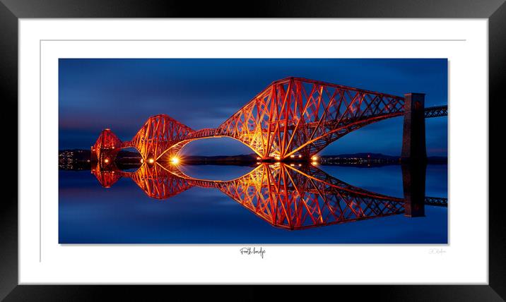 Forth bridge, Scotland , fine art photography Framed Mounted Print by JC studios LRPS ARPS