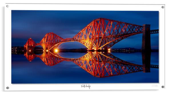 Forth bridge, Scotland , fine art photography Acrylic by JC studios LRPS ARPS