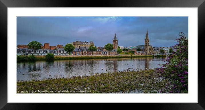 Inverness Framed Mounted Print by Rob Seales
