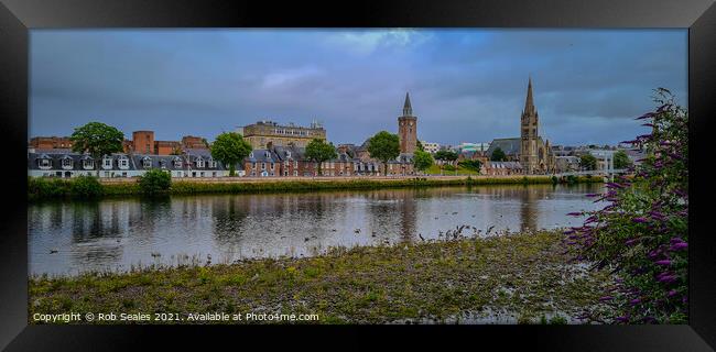 Inverness Framed Print by Rob Seales