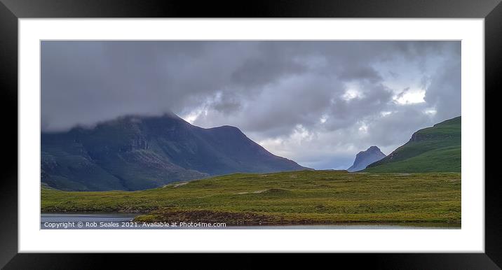 Scottish Landscape Framed Mounted Print by Rob Seales