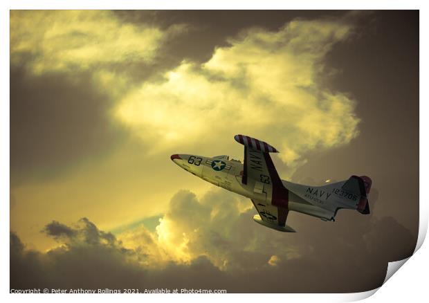 F9F Panther Print by Peter Anthony Rollings
