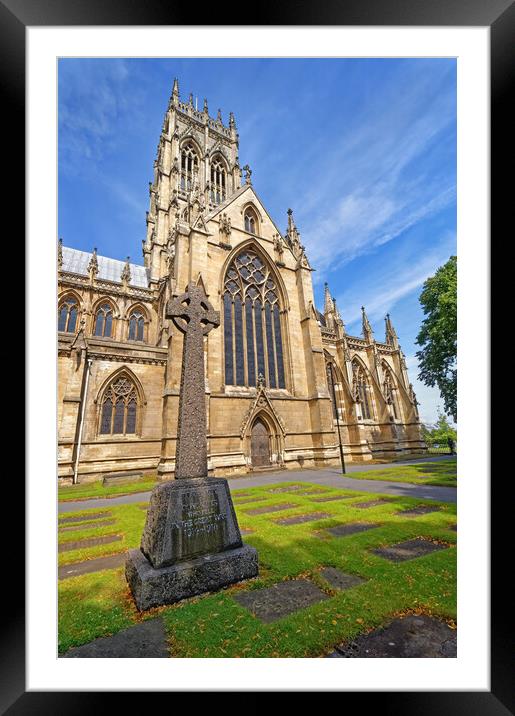 St Georges Church, Doncaster    Framed Mounted Print by Darren Galpin