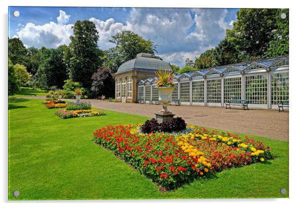 Sheffield Botanical Gardens Acrylic by Darren Galpin