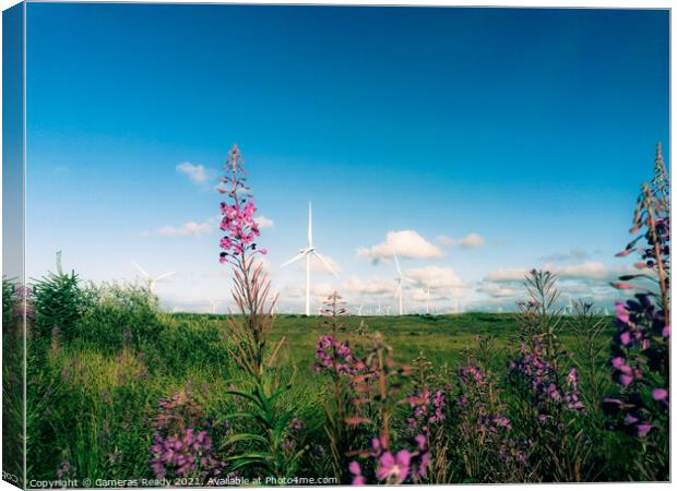 Whitelees windfarm  Canvas Print by Paddy 