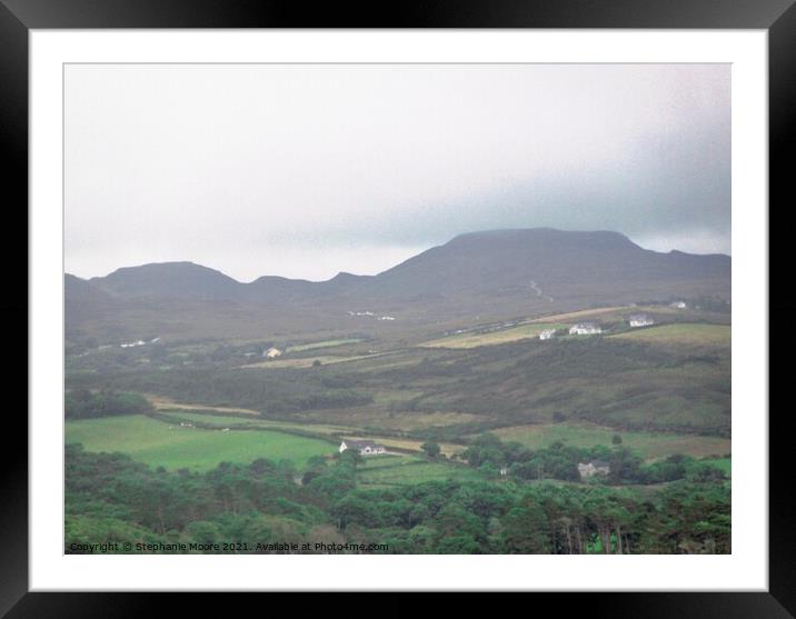 Rainy day in Donegal Framed Mounted Print by Stephanie Moore