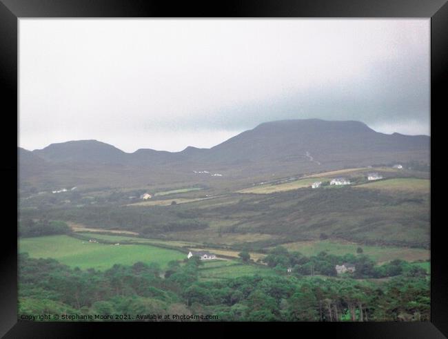 Rainy day in Donegal Framed Print by Stephanie Moore