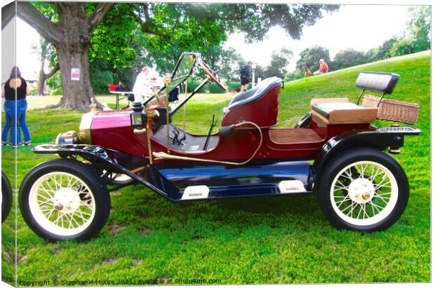 Antique Vehicle Canvas Print by Stephanie Moore