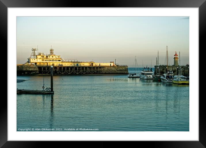  Ramsgate Harbour  Framed Mounted Print by Alan Glicksman