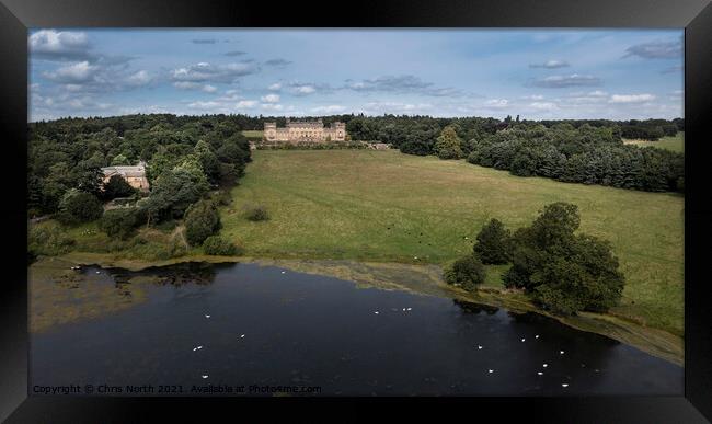 Harewood House, one of the Treasure Houses of England. Framed Print by Chris North