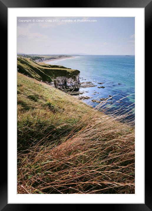 Whiterocks Beach, Portrush Framed Mounted Print by Ciaran Craig
