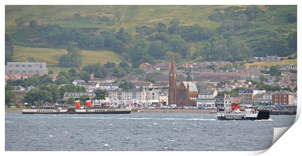 Nautical activity at Largs harbour Print by Allan Durward Photography