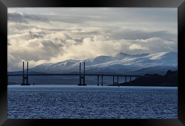 Winter in Inverness Framed Print by Jacqi Elmslie