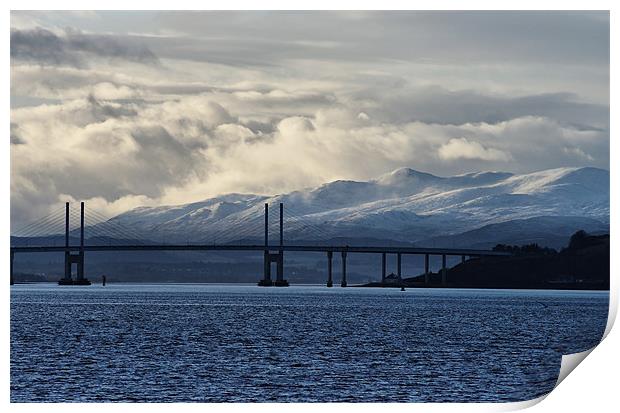 Winter in Inverness Print by Jacqi Elmslie