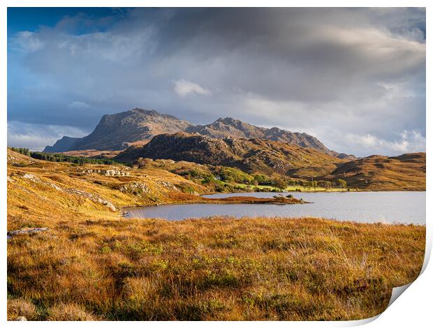 Beinn Airigh Charr, Scotland. Print by Colin Allen