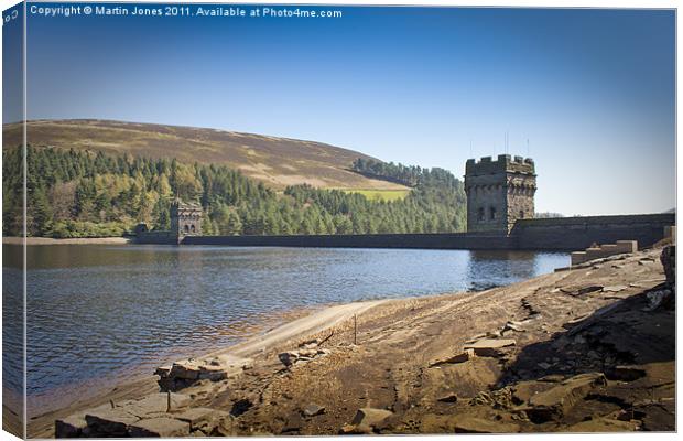 Derwent Dam Canvas Print by K7 Photography