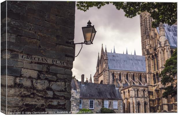 A Corner of Lincoln Canvas Print by Gary Clarricoates