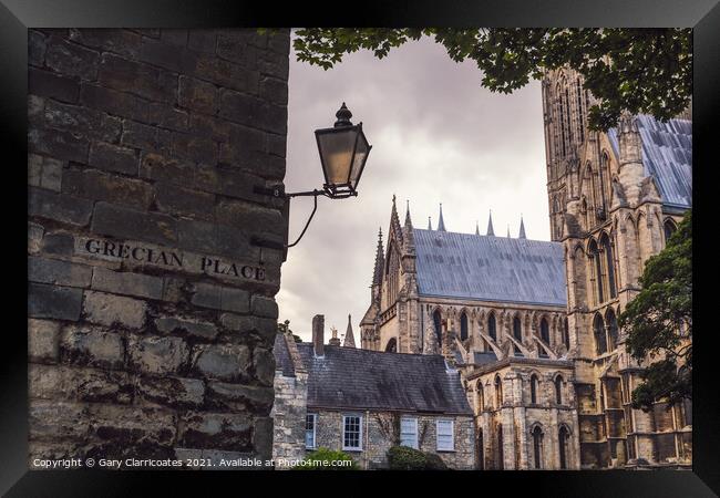 A Corner of Lincoln Framed Print by Gary Clarricoates