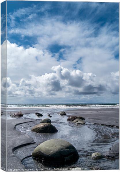 Dramatic sky, Talisker, Skye Canvas Print by Photimageon UK