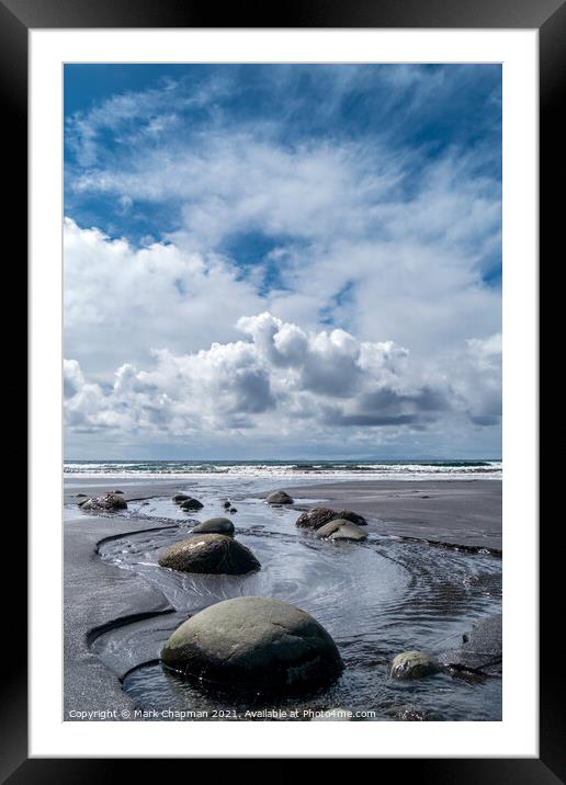 Dramatic sky, Talisker, Skye Framed Mounted Print by Photimageon UK