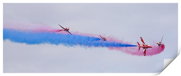 The Red Arrows Print by Ian Middleton