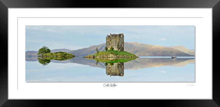 Castle Stalker Scotland  Framed Mounted Print by JC studios LRPS ARPS