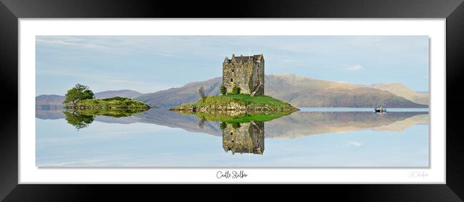 Castle Stalker Scotland  Framed Print by JC studios LRPS ARPS