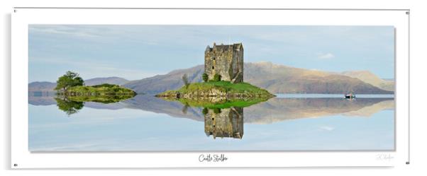 Castle Stalker Scotland  Acrylic by JC studios LRPS ARPS