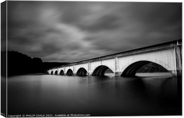 Others Lady bower reservoir road bridge 580 Canvas Print by PHILIP CHALK