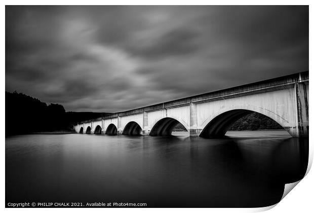 Others Lady bower reservoir road bridge 580 Print by PHILIP CHALK