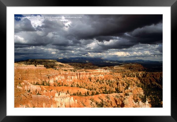 Bryce Canyon National Park, Utah Framed Mounted Print by Derek Daniel