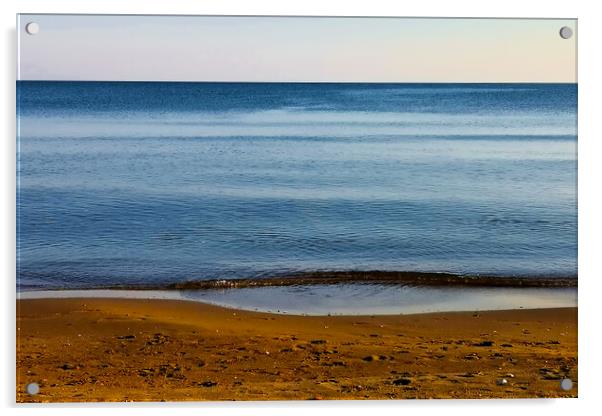 Peaceful Evening on a Zakynthos Beach Acrylic by Jeremy Hayden