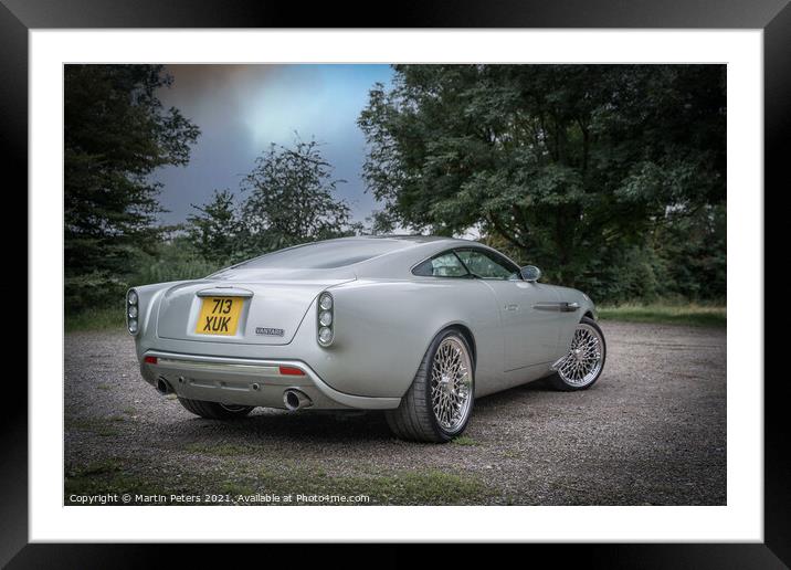 The Ultimate Supercar Framed Mounted Print by Martin Yiannoullou