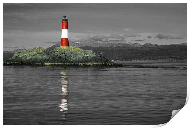 Les Eclaireurs Lighthouse Print by Neil Gavin