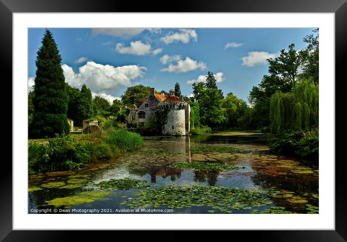 Scotney Castle  Framed Mounted Print by Dean Photography