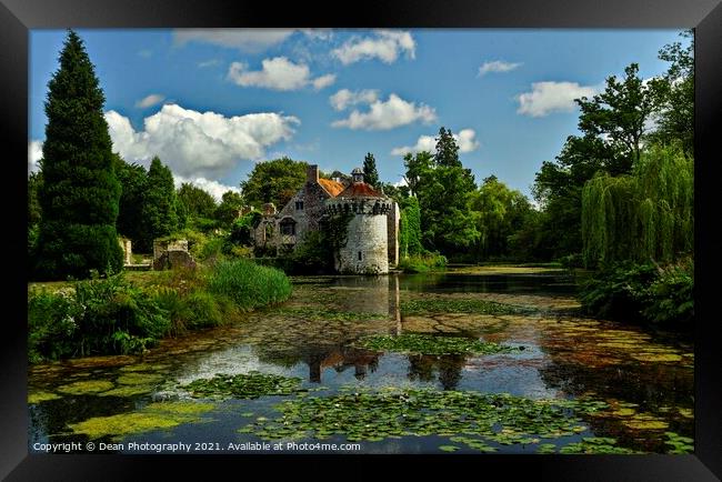 Scotney Castle  Framed Print by Dean Photography