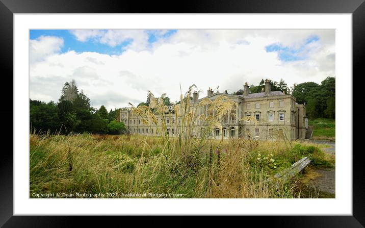 Glynllifon Mansion Framed Mounted Print by Dean Photography