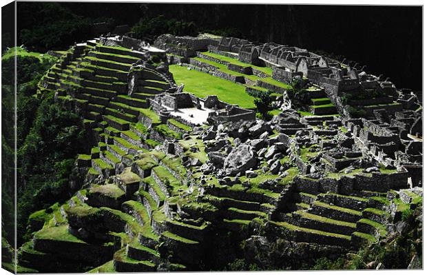 Machu Picchu Canvas Print by Neil Gavin