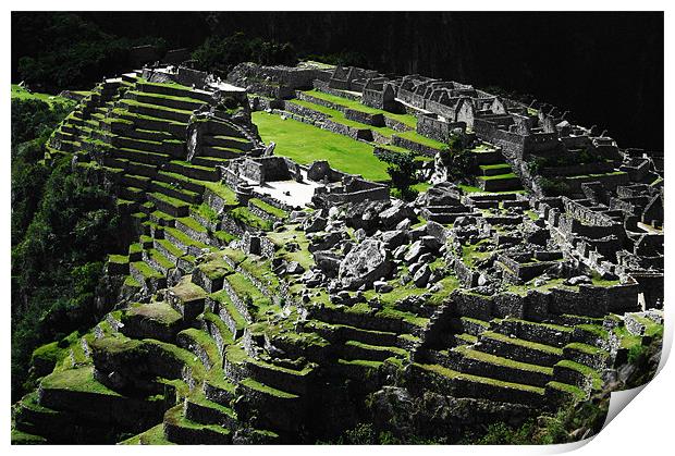 Machu Picchu Print by Neil Gavin